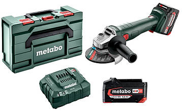 Акумуляторна болгарка Metabo W 18 L 9-125 Quick Безкоштовна доставка по Україні!