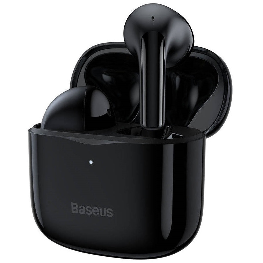 Безпровідні навушники в кейсі з мікрофоном BASEUS Bowie E3 IP64 |BT5.0, 35/300mAh, 5H| Чорний (NGTW080001)