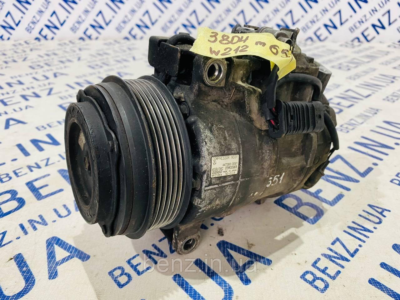 Компресор кондиціонера Mercedes W212, W204, S212 A0022309211, фото 1