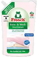 Гель для прання делікатних і вовняних речей Frosch Fein & Wollwaschmittel, 1,8 L
