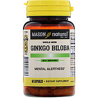 Гингко билоба (Ginkgo Biloba) 60 капсул