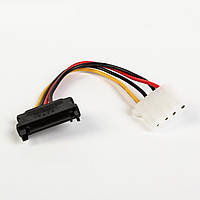 Переходник питания SATA (M) - Molex Cablexpert CC-SATA-PS-M кабель 15 см новый