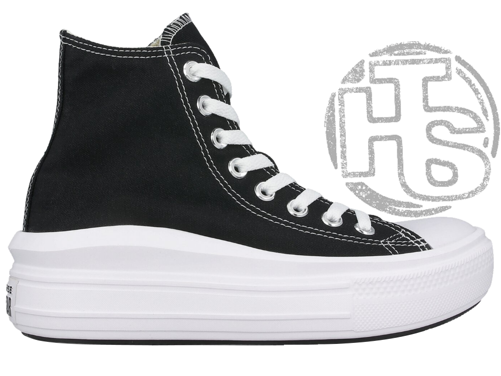 Жіночі кеди Converse Chuck Taylor All Star Move Black 568497C