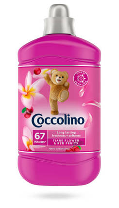 Концентрированный кондиционер для белья Coccolino Tiare Flower & Red Fruits 1.68 л, фото 2