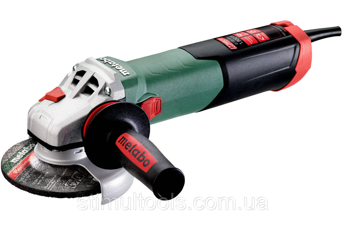 Кутова шліфмашина (болгарка) Metabo WEV 19-125 Q M-BRUSH Безкоштовна доставка по Україні!