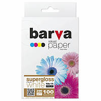 Бумага Barva 10x15, 200 g/m2, PROFI, 100арк, supergloss (R200-261)