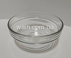 Салатниця скляна 12 см в діаметрі UniGlass Salad Bowls