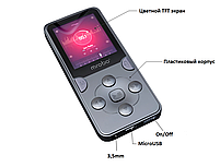 MP3 Плеєр Mrobo X02 Original HI FI 4gb із зовнішнім динаміком, фото 5