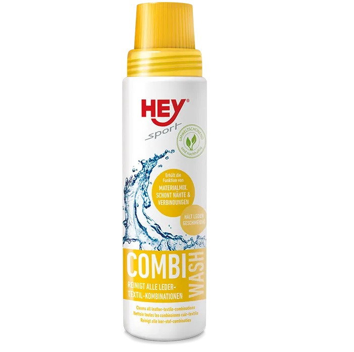 Миючий засіб для прання шкіри та текстилю Hey-Sport COMBI WASH 250 мл