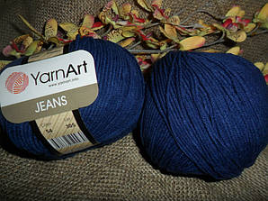 YarnArt Jeans (Ярнарт Джинс) 54 чорнильний