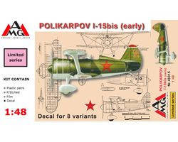 Винищувач Полікарпів І-15 біс, ранній 1/48 AMG Models 48315