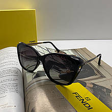 Брендові жіночі сонячні окуляри (2619) black