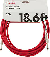 Инструментальный кабель FENDER CABLE ORIGINAL SERIES 18.6' FRD (5.5 м)