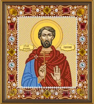 Набір для вишивання бісером Св. Мч. Євген