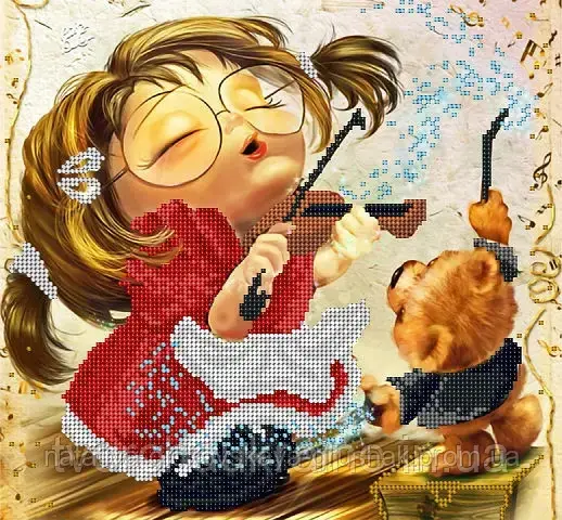 Схема для вишивки бісером "НАТХНЕННЯ"