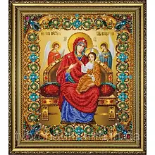 Р-415 Ікона Божьей Матері Всецарица. Набір для вышивання бісером
