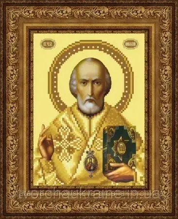 Бісерна заготовка "Св. Микола Чудотворець" ТО-072