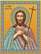 Схема для вишивки бісером Св. Іоанн Предтеча