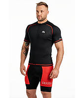 Велошорты, велотрусы с памперсом Radical CROSS Pro черный / красный (CROSS-PRO-red) - XXL