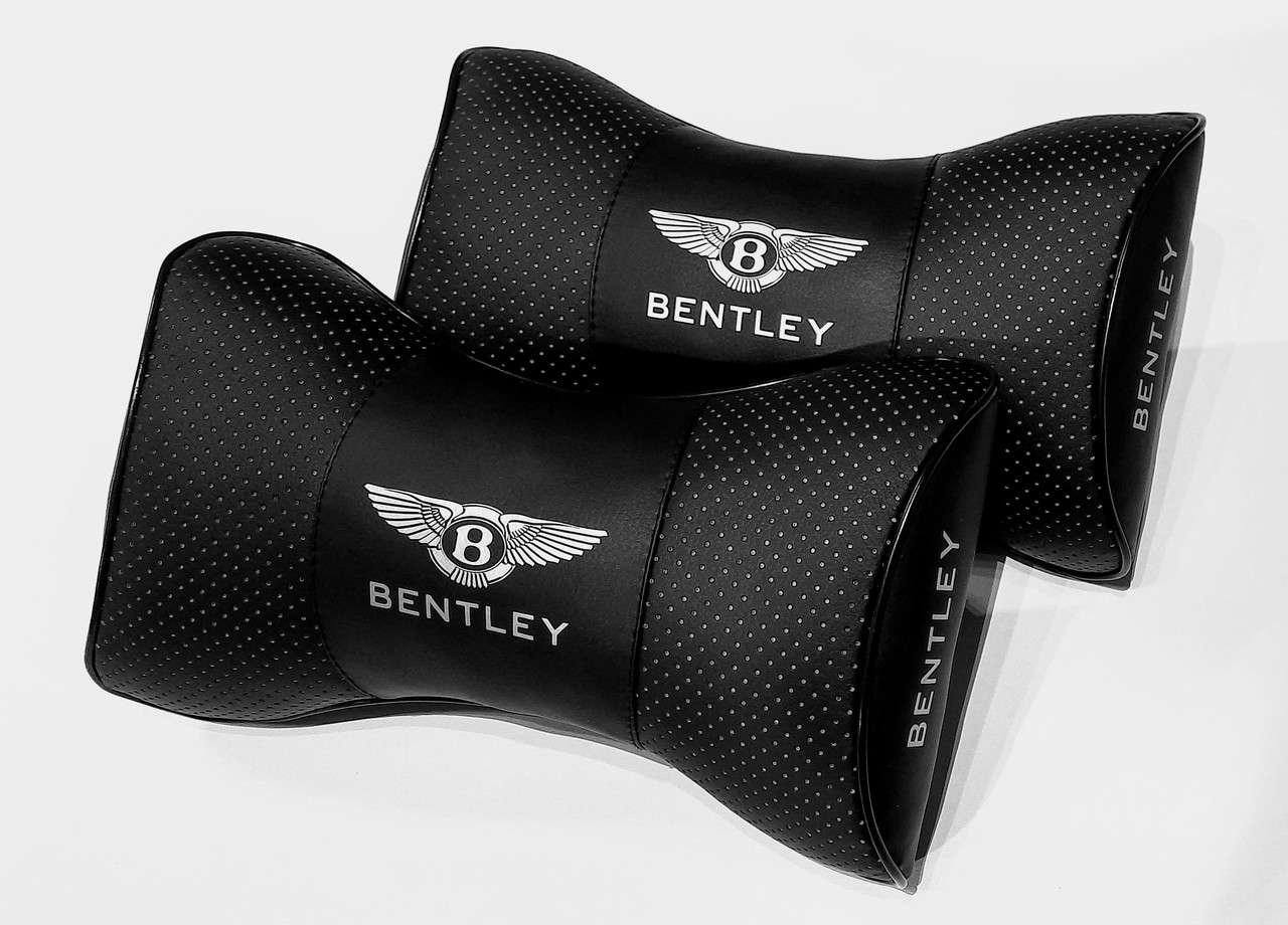 Подушка на підголовник авто Bentley 1 шт
