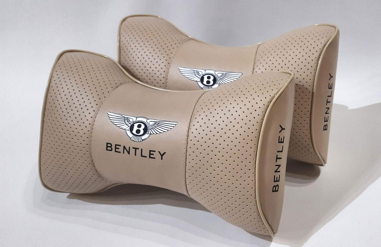 Подушка на підголовник автотосалон Bentley 1 шт
