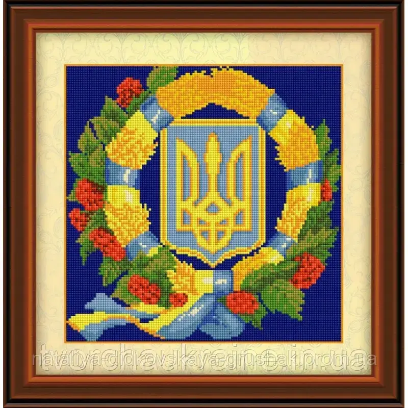 Герб України 4. Набір для малювання камінням