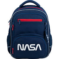 Рюкзак шкільний ортопедичний Kite Education NASA 38x29x16 см 14.5 л синій NS22-773S