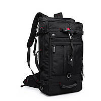 Туристичний рюкзак чоловічий 50л Backpack 50L Black дорожня сумка, тактичний рюкзак