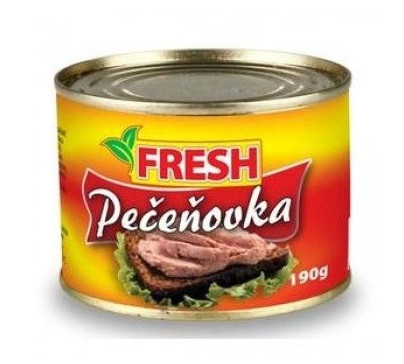 Паштет Печеночный Fresh Pečeňovka Фреш Печеновка 190 г Словакия - фото 1 - id-p1605940800