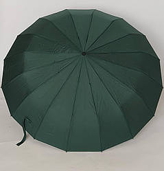 Парасолька чоловіча однотонна «Toprain» автоматична на 16 спиць