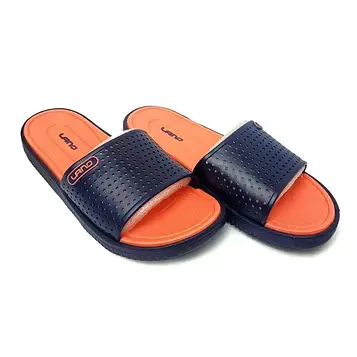 Шльопанці жіночі Lano підліткові сланці синьо-рожеві 6168-8