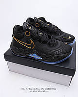 Мужские Баскетбольні Кросівки Nike Air Zoom G.T. Run Black Ghost черные кроссовки