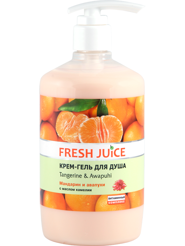 Гель для душу Tangerine & Awaphi 750 мл Fresh Juice