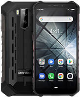 Смартфон защищенный с большим дисплеем мощной батареей и нфс на 2 сим карты UleFone Armor X5 black 3/32 гб