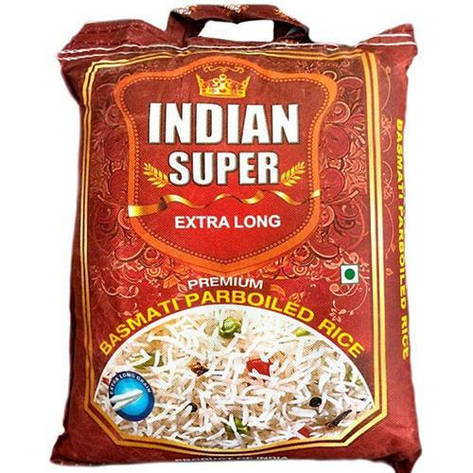 Рис індійський басматі пропарений Indian Super 5 кг, фото 1
