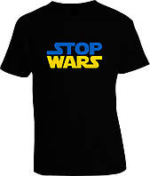 Футболка STOP WARS Black