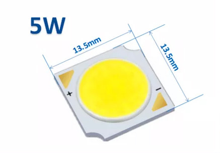 Світлодіодна матриця COB LED 5w 13.5mm, фото 1