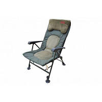 Кресло туристическое складное с удлиненной спинкой для пикника и рыбалки карповое Tramp 138165