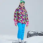 Дитяча куртка зимова лижна DR HX-09 Розмір 8, фото 3