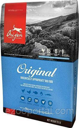 Orijen Original (Оріджен Оріджинал) Dog Adult Сухий корм для дорослих собак з індичкою і рибою 17 кг, фото 1
