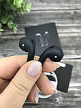 Бездротові навушники i9000 AirPods 2 Lux Edition чорний колір + 2 ПОДАРУНКИ, фото 6