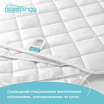 Наматрацник SLEEPINGG 180х200 см пл 150 гр/м2 з гумками по кутах, фото 5