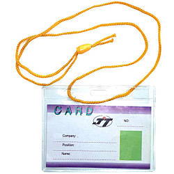 Беджі горизонтальні CD-108 B (внутрішній розмір 105х65) на шнурку, бокове заправлення, упаковка по 50 штук.