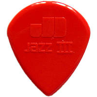 Медиатор Dunlop 47R3N Red Nylon Sharp Jazz III 1.38 mm