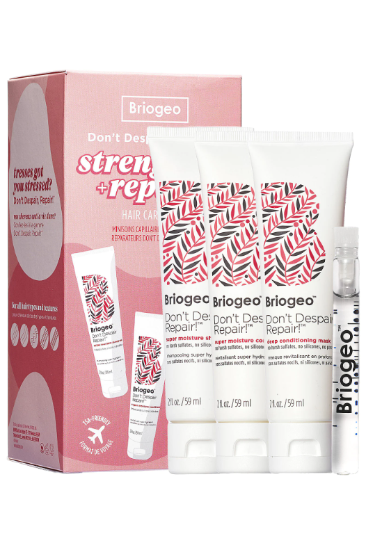Набір для волосся Briogeo Don't Despair, Repair!TM Strengthen + Repair (шампунь + кондиціонер + маска + олія)
