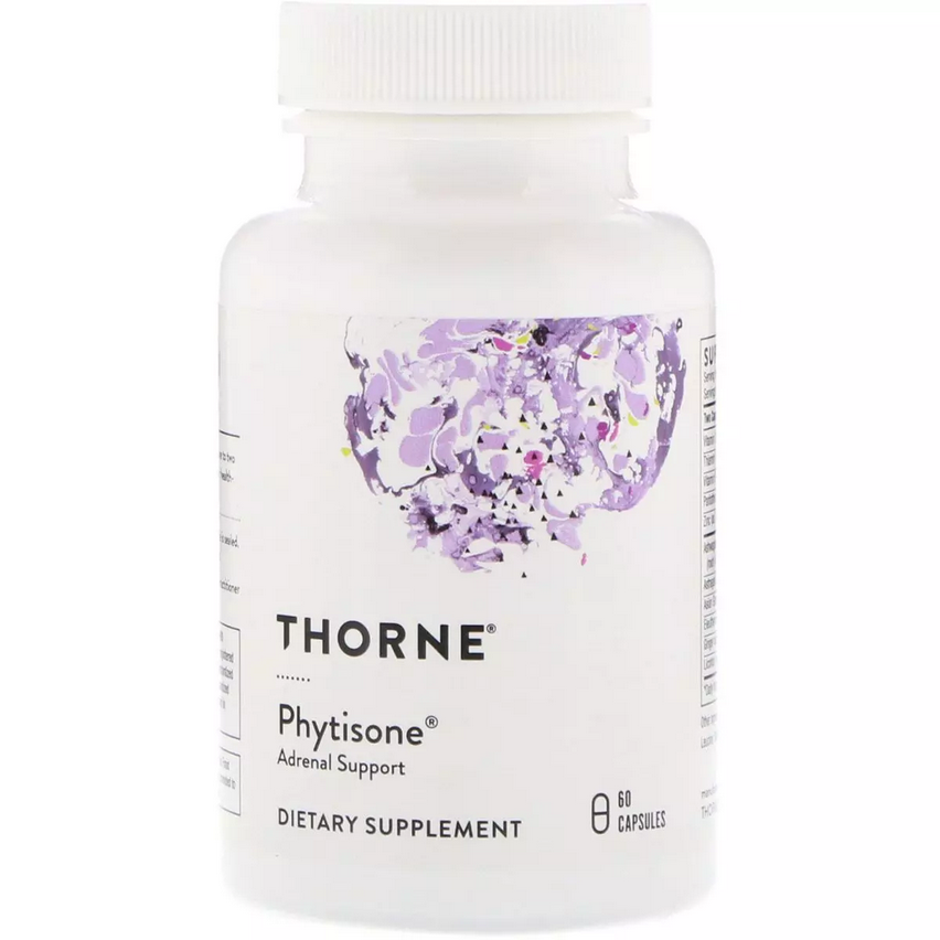 Підтримка надниркових, Phytisone, Thorne Research, 60 капсул