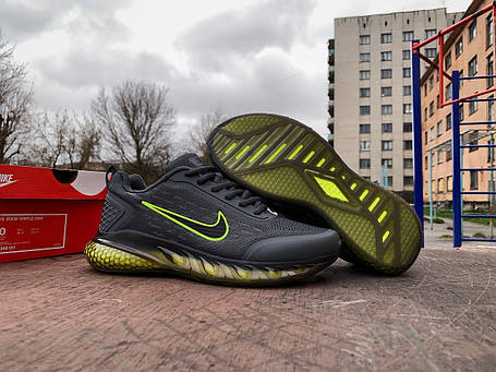 Чоловічі кросівки Nike Max Advantage 2 Grey Limme сірі, фото 1