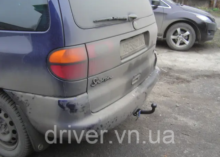 Фаркоп Volkswagen Sharan 1995-2000 / GALAXY, ALHAMBRA (гак знімний на 2 болтах), фото 1