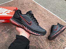 Чоловічі кросівки Nike Max Advantage 2 Grey Red сірі, фото 4