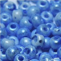 Бісер Peciosa Для біжутерії 4012 / 26236 розмір 4 Мелафір блакитна акварель Упаковка 5 грам